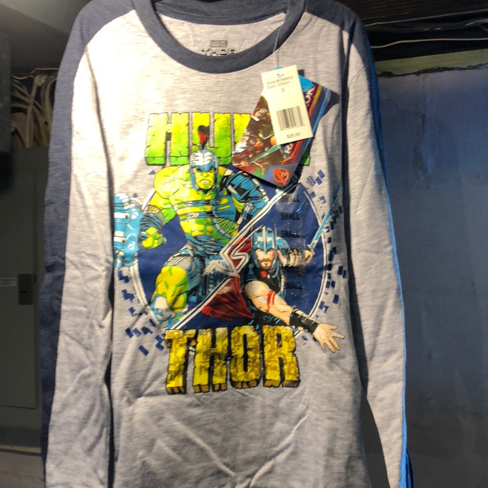 Boys long sleeve. Hulk/Thor